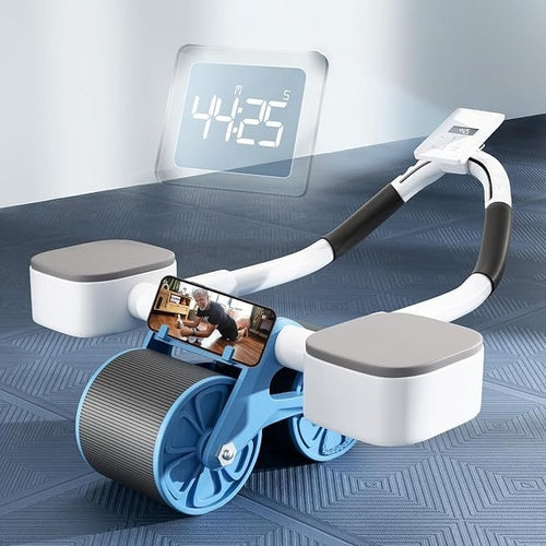 Automatic Rebound Ab Roller with Timer